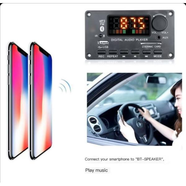 High Power BLUETOOTH Module Car Amplifier Motherboard for APE Audio Format Support