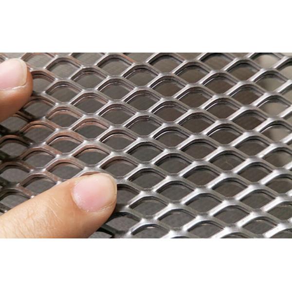 Small Hole 2x3 Flattened Expanded Metal Mesh Customized