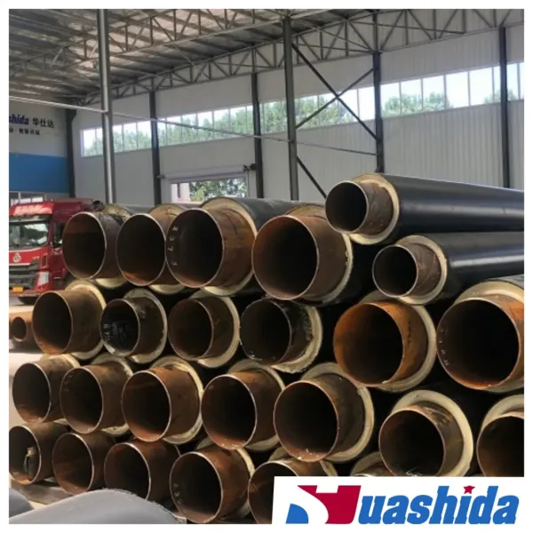 Pre-Insulated Pipe Production Line with Integrated Extrusion System for Municipal Pipeline Applications and Water Spray Cooling
