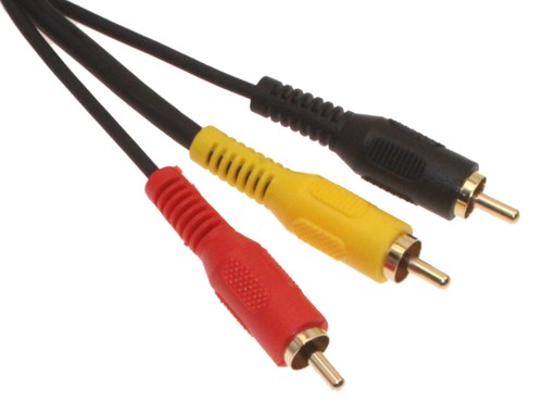 3.5mm to 2rca av audio cable 6FT