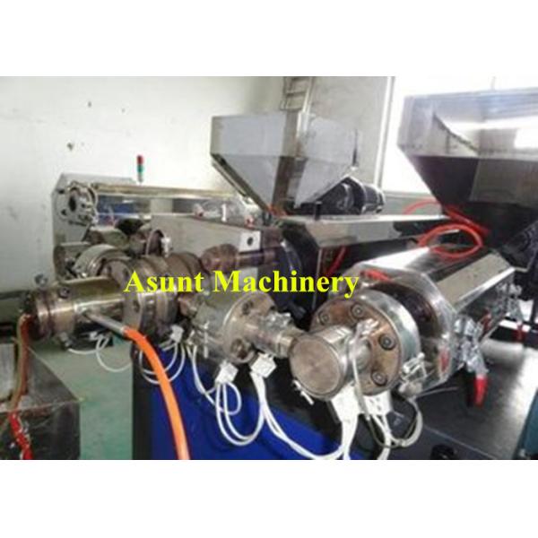 Two Color plastic pipe extrusion process Drinking pipe bending machine
