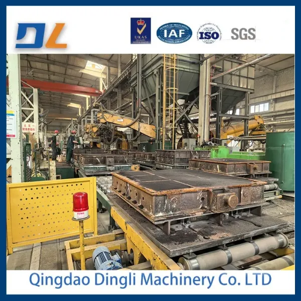 Shape Line Sand Box, Casting Equipment Production Supporting Device, Stable Operation