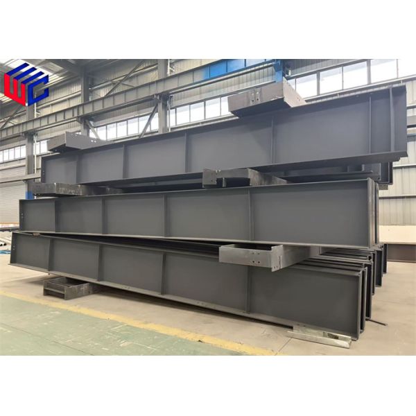 Painted Steel Structure Workshop Prebuilt Metal Buildings Windproof