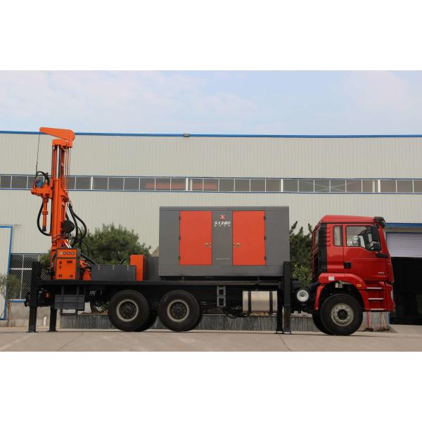 Truck Mounted Water Well Drilling Rig Multi Function Full Hydraulic Drilling Rig