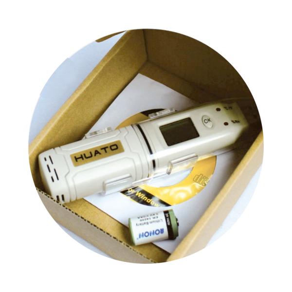 Maximum Minimum alarm USB Data Logger , Transportation USB Temp Logger