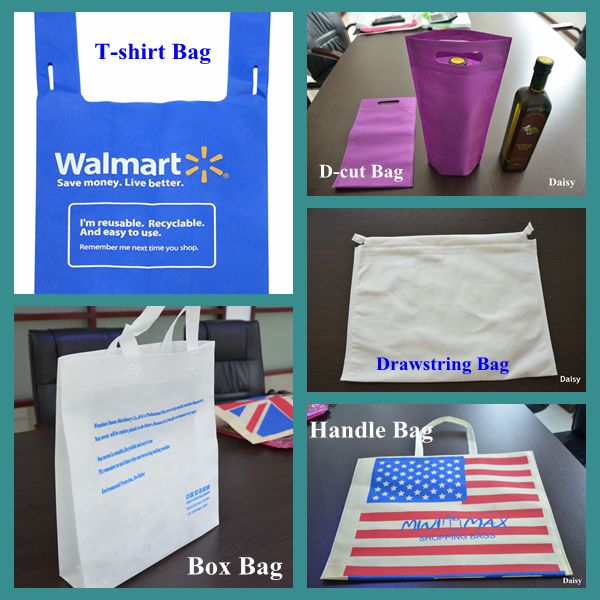 Full Automatic Shopping / Box Bag / Nonwoven Bag Making Machine