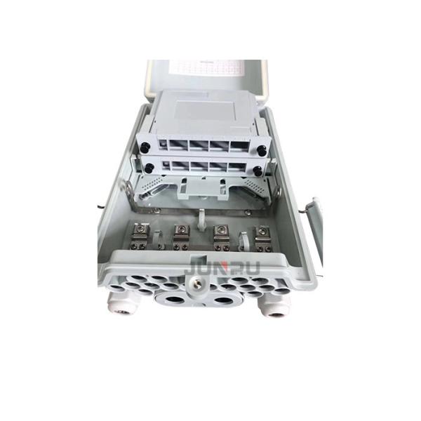 ABS Material 16 Core Optical Fiber Distribution Box Ftth Fiber Optic