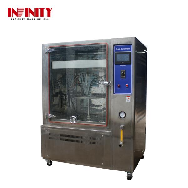 Waterproof Environmental Test Chamber AC220V With Variable Frequency Motor IPX3 IPX4