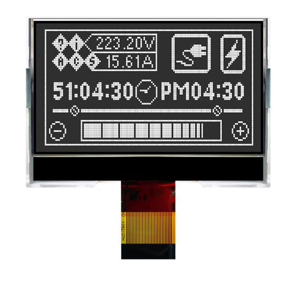 128x64 COG LCD Graphic Display Module ST7565R With Side White Backlight