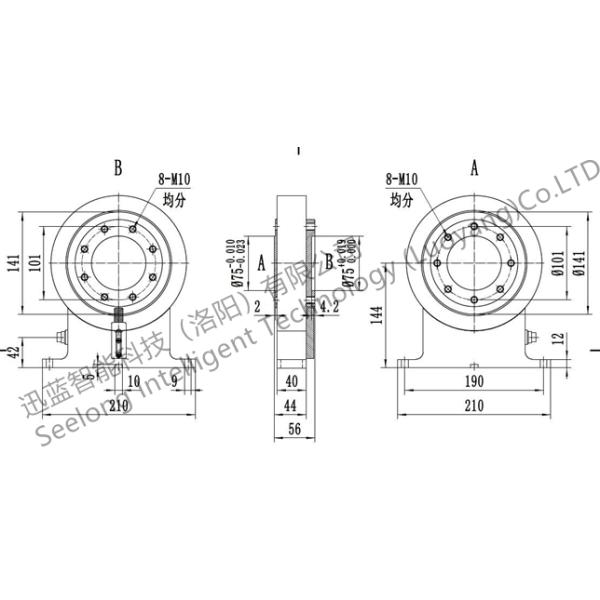 RS485 10000rpm 1000Nm Digital Torque Meter