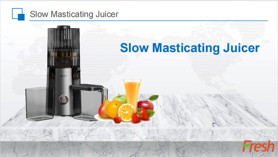 Fresh Smart HJ102D Multi-Function Slow Masticating Juicer – Your Healthy Lifestyle Partner with 6 Modes, 135mm Wide Chute, 200W Cold Press & Self