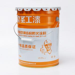 Quality Steel 5 Gallon Metal Pails For Storing Of Fire Retardant Chemical Coatings for sale