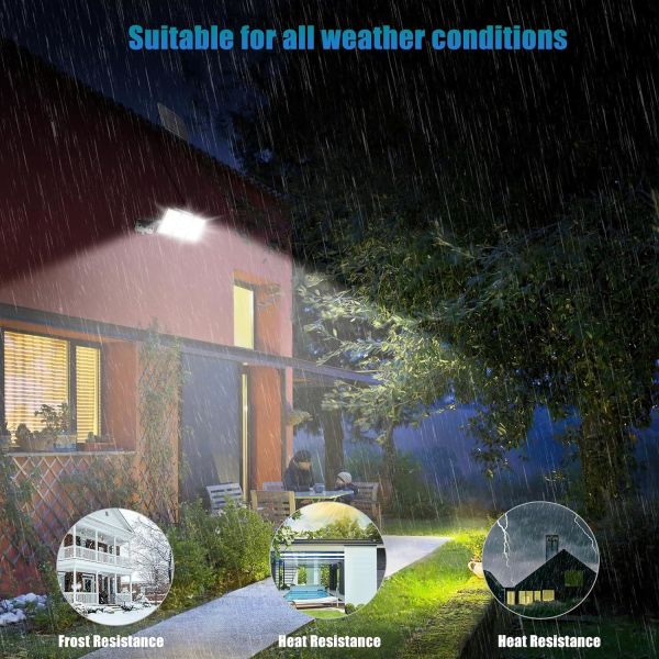 Intelligent induction solar wall light 6W three-level dimming APP controls garage corridor courtyard lighting