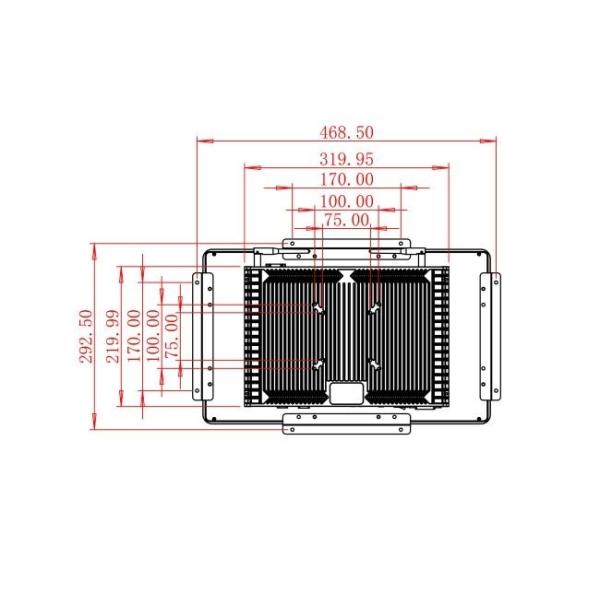 18.5-Inch Android Touch Screen for Medical Devices and Public Information Displays