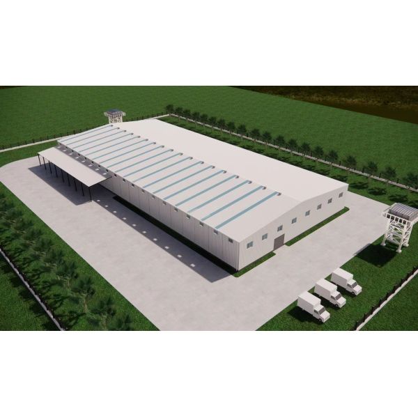 Corrosion Resistance Prefabricated Steel Structure Warehouse Durable Cost Effective Solution