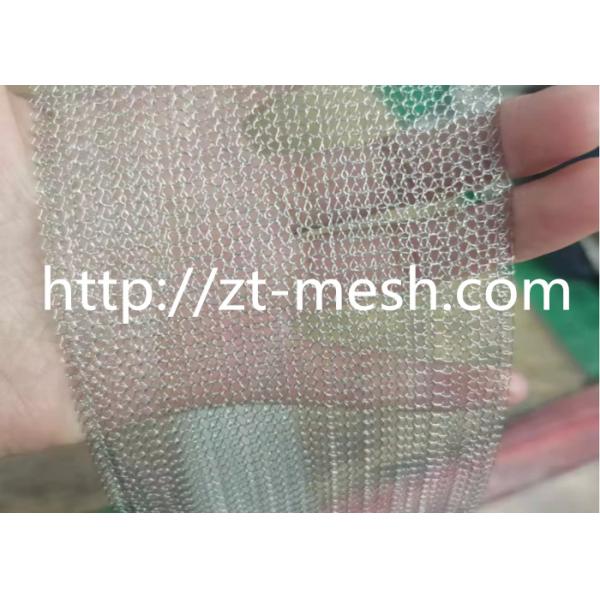 Knitted Wire Mesh for Woven Technique Galvanized or Painting as Customer Require