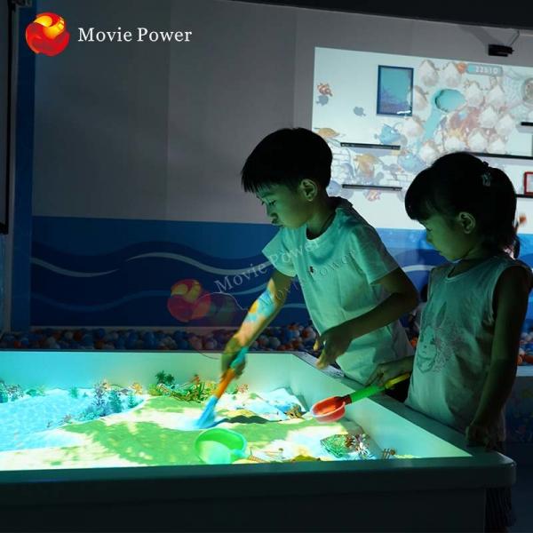 Buy Kids Indoor Playground AR Interactive Game Multiplayer Interactive Magic Game Sand Box at wholesale prices