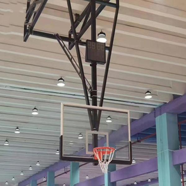Steel Suspended Electric Basketball Stand Wireless Control