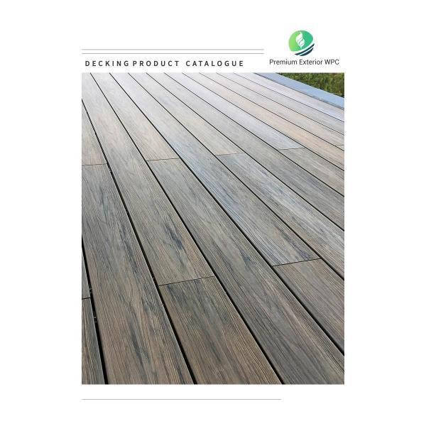composite Co-Extrusion WPC Decking Carton Packaging High Aesthetics