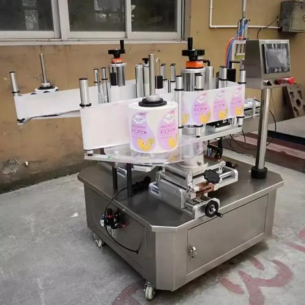 Automatic Square Flat Bottle Special Shaped Bottle labeller Double Side Adhesive Sticker Labeling Machine Equipment