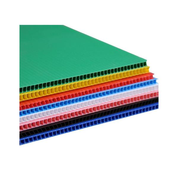 PP Corrugated Honeycomb Sheet For Turnover, Custom Polypropylene Hollow Sheet
