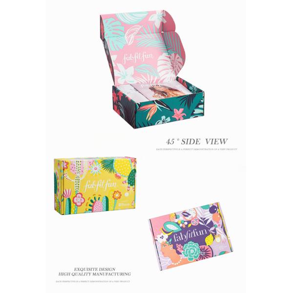Personalized Beauty Subscription Boxes With Pinting Both Sides Custom Printed