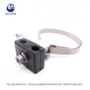 Quality OPGW Aluminum 17mm ADSS Tower Pole Down Lead Clamp for sale