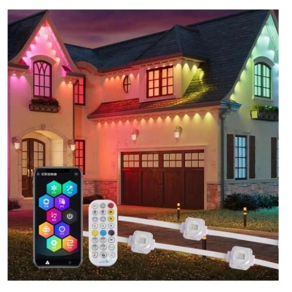 Customizable Color 24vSMD5050 LED Eaves Light for Surface Mounted Installation Outdoor