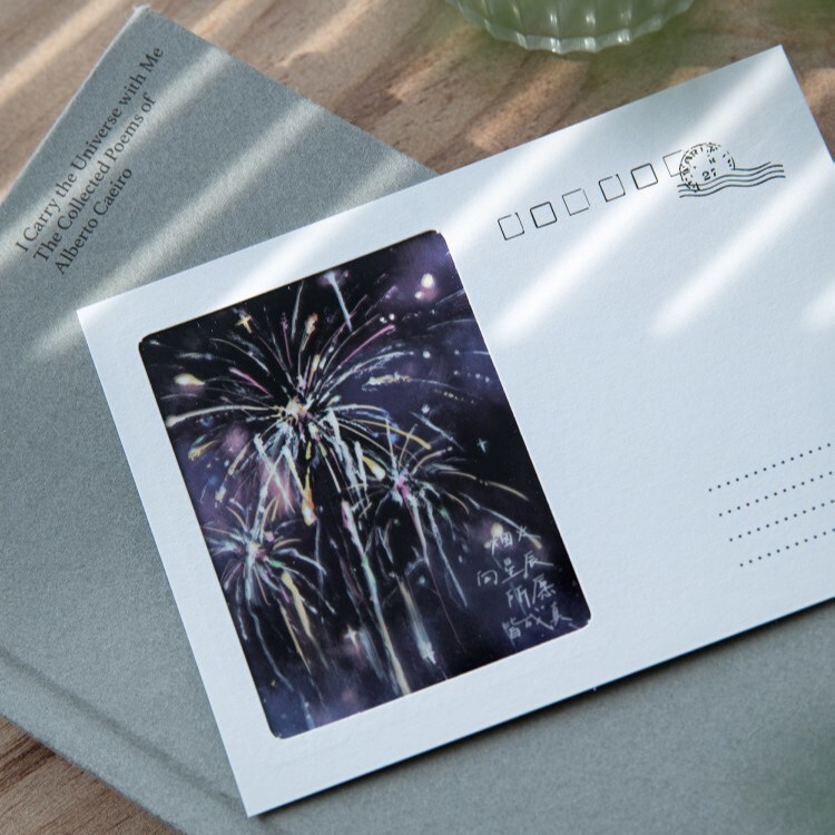 Postcards With Window Cut-Out For Greeting And Retail Packaging