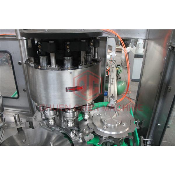 Hot Temperature Juice Filling Capping Labeling Machines With Return System