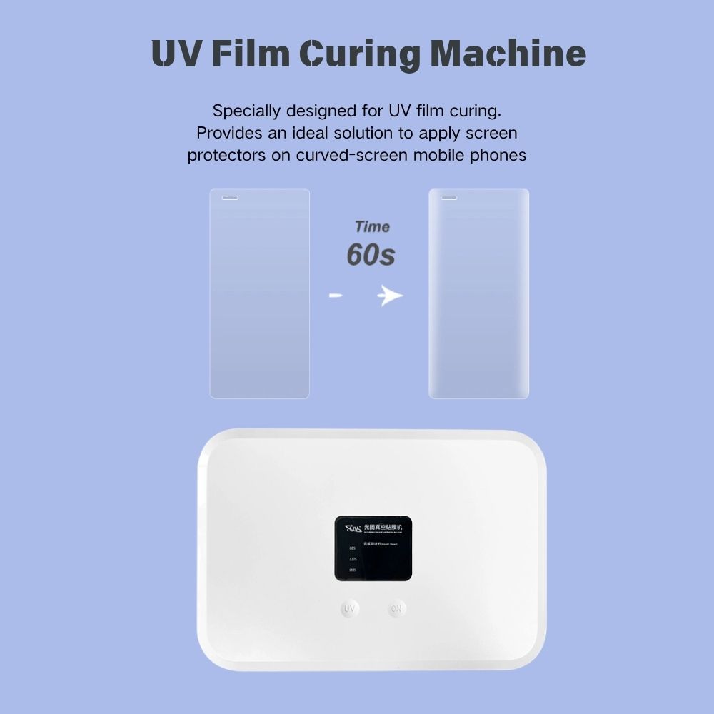 Portable UV Film Curing Machine ABS Material for MP3 Camera Game Player Screen Protector