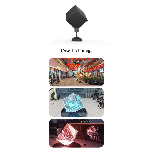 Indoor LED Cube Display 640mm*640mm Led Display Solutions