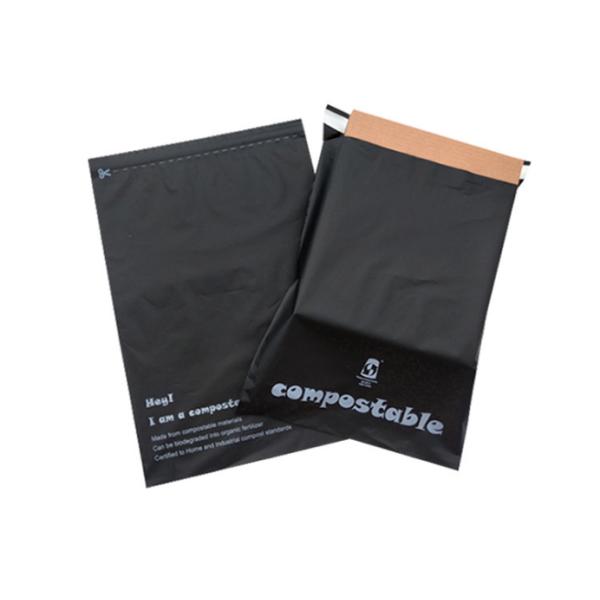 Eco Friendly 100% Composable Biodegradable Plastic Bag With 8 Colors Printing Packaging