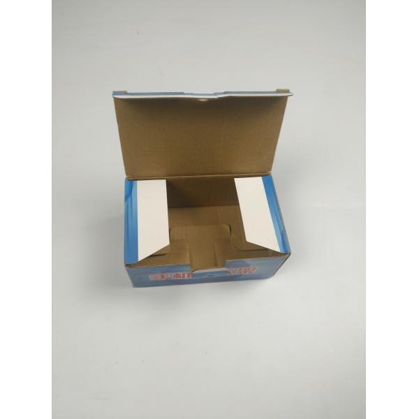 Custom Folding Corrugated Cardboard Paper Electronics Wrapping Box / Electronics Enclosure Shipping Box With Durability