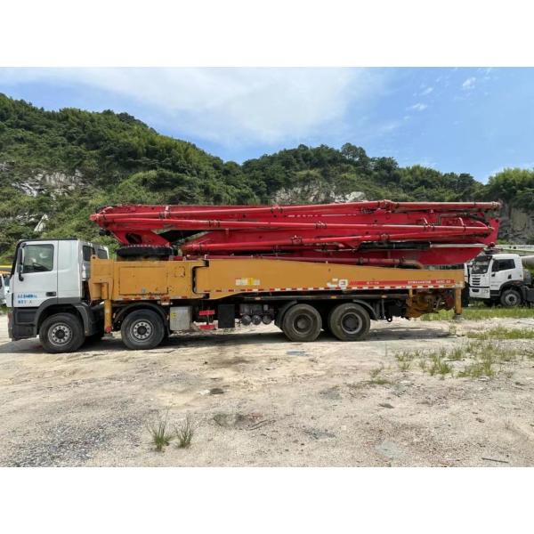18 Years Sy Benz Chassis Concrete Machinery 56 M Pump Truck