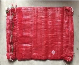 China Industrial Agriculture 50x80 cm PP PE Fresh Fruit Onion Sacks Packing Leno Mesh Bag For Vegetables on sale