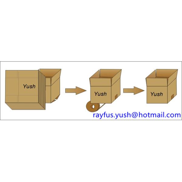 Carton Box Erector Machine Auto Suction Open Forming Bottom Folding Sealing