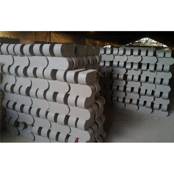 Common Kiln Refractory Bricks , Phosphate Bonded High Alumina Bricks Heat Resistant