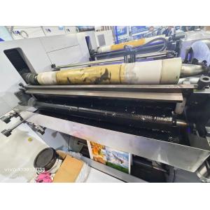 Die Cutting Automatic Flexo Printing Machine 1200mm Length Multiple Function