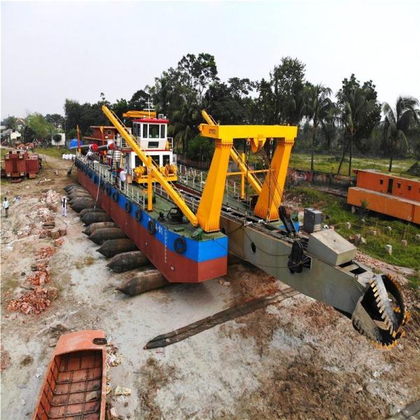 17m-50m Total Length Cutter Suction Dredger for Dredging Project Dredging Depth 4m-25m