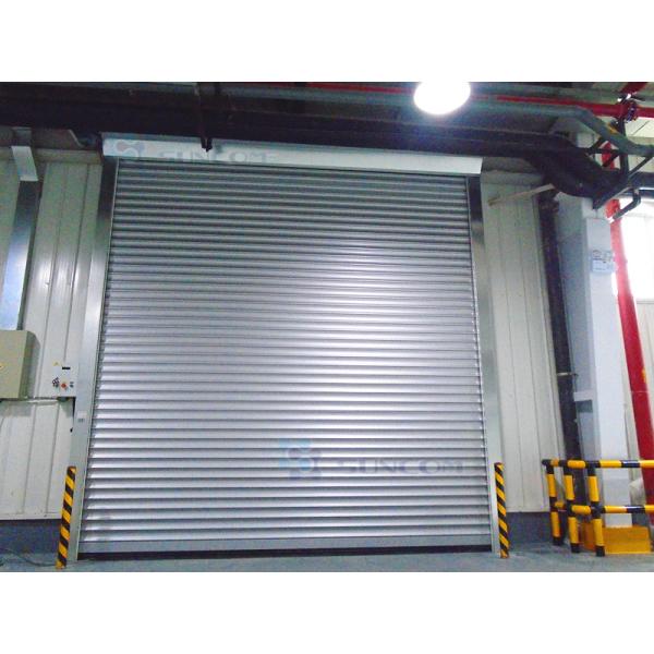 Roll Up Absolutely Encoder Workshop Security Doors Wind Load Max 30m / s