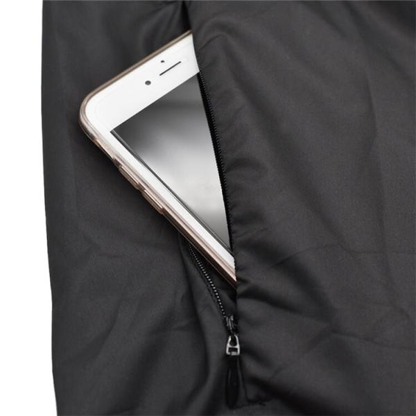 Reflective Windbreaker Style Jacket , Multi Pocket Jacket Breathable Skin Apparel
