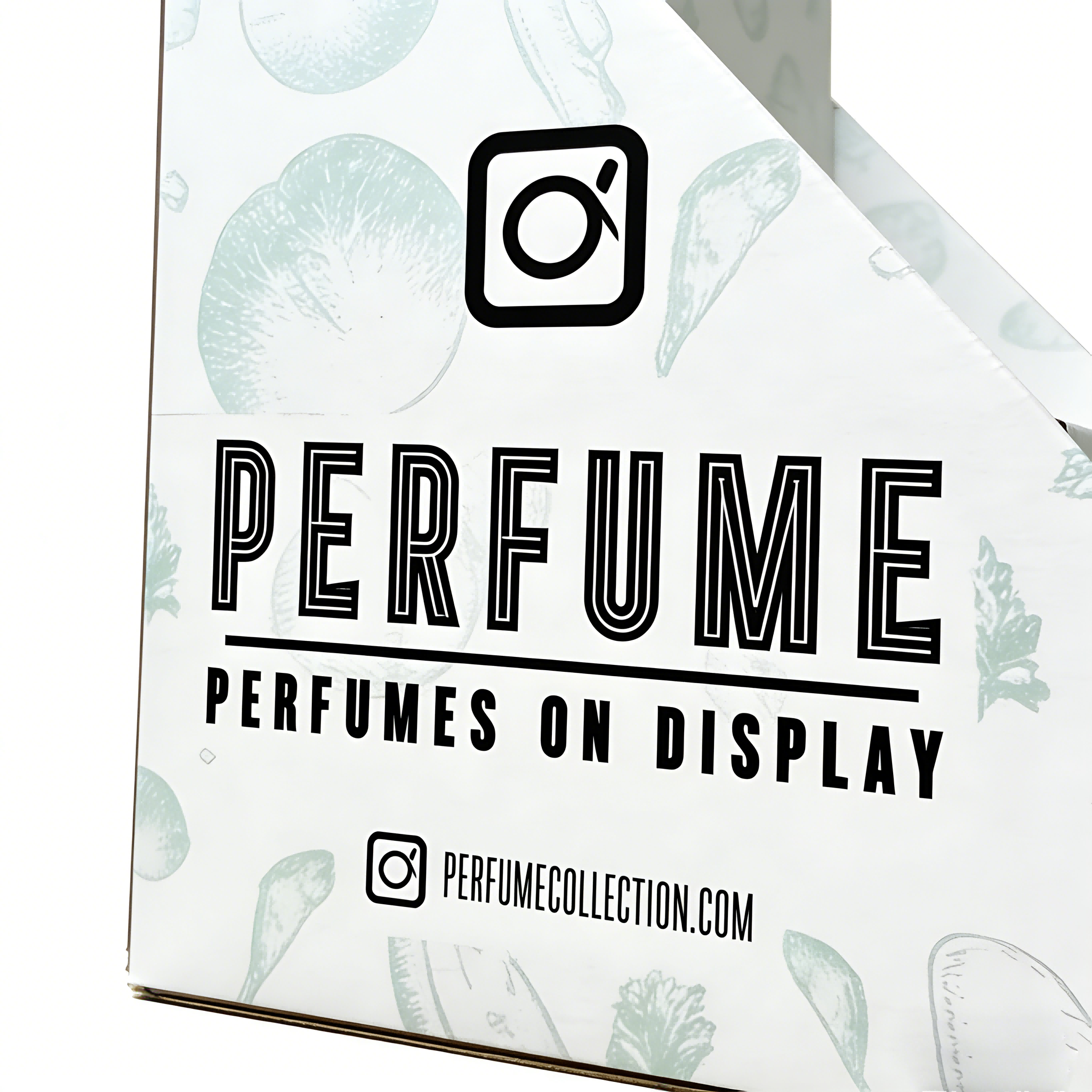 Customizable Eco-Friendly Perfume Display Stand Space-Saving Fragrance Packaging Counter Shelf