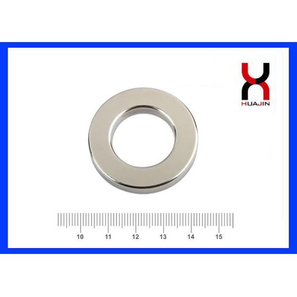 Neodymium N52 Ring Shaped Magnet Customized Diameter And Thickness