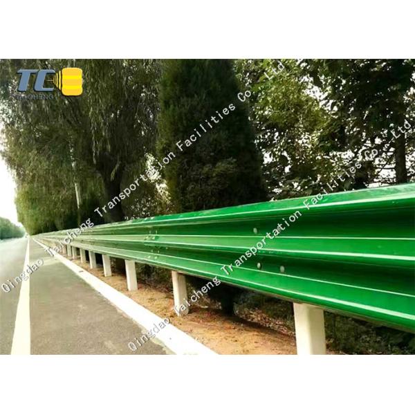 Traffic Safety Barrier W Beam Guard Rails Protecting Road Used Safety Steel Highway Guardrail