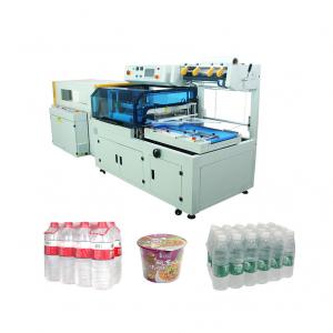 Quality Automatic bottle shrink wrap packing machine PVC Film Heat Tunnel Shrink Wrapping Machine for water bottles aluminum cans for sale