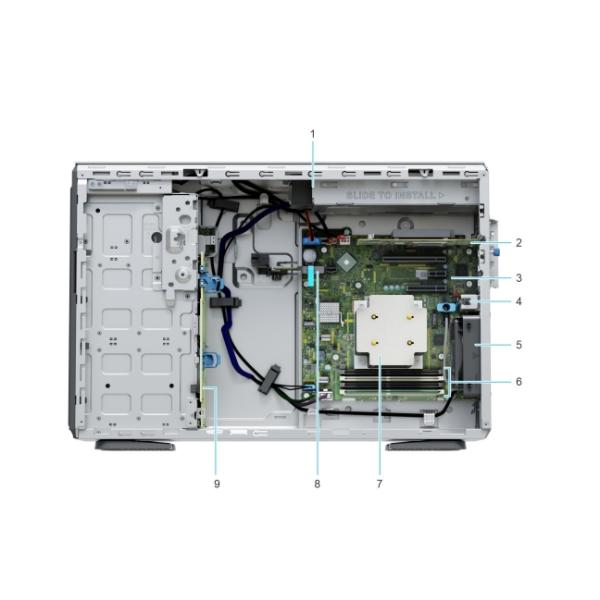 Intel Xeon 4U Rackmount EMC Dell Poweredge Server T350 600W