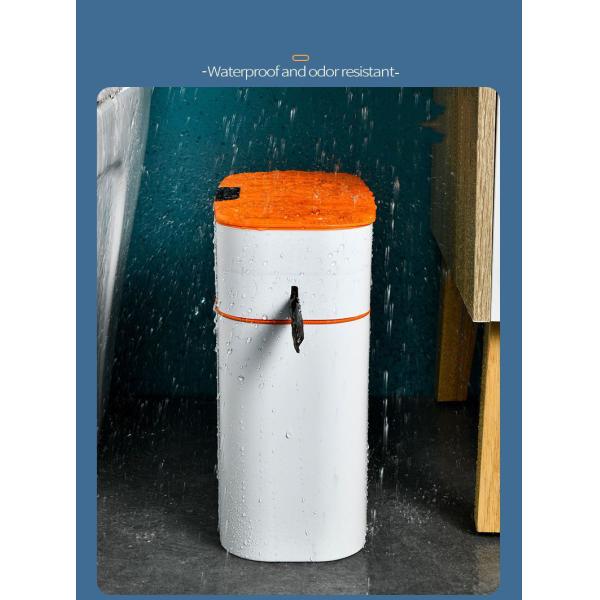 Smart Trash Can Automatic Bagging Garbage 3.4 gal Garbage Slim Smart Trash Can