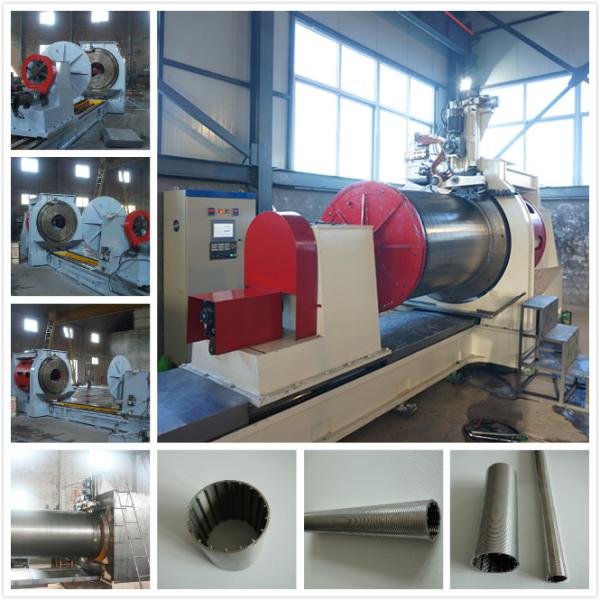 Mining Screen Panels V Wedge Wire Screen Machine 8700MM Length