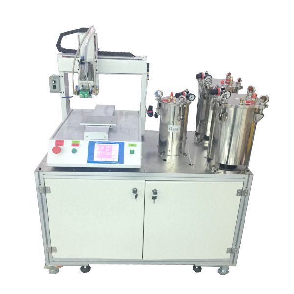 Two Components Resin Glue Dispensing Machine AB Glue Doming Machine